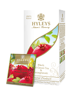 Чай черный с зеленым Hyleys Гармония Природы с гранатом 25 пак х 1,5 гр