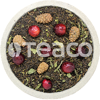 Травяной чай Teaco Чайный напиток Иван–чай с клюквой и мятой 100 г